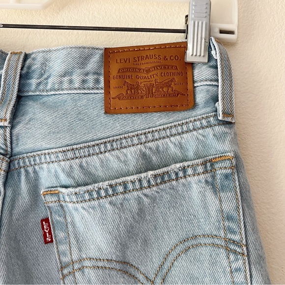 Levis wedge fit high rise light wash size 25 - Picture 7 of 10
